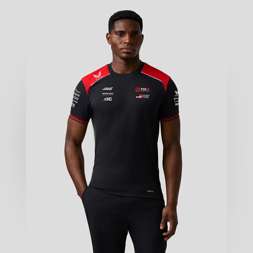 Haas 2026 Official Team Men’s Driver T-Shirt - Picture 4 of 6